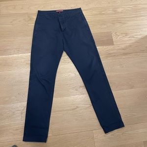 Rapha slim fit blue khaki pants